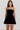 Maritza Black Velvet Strapless Dress