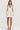 SHIEMMA IVORY FLOORING MINI DRESS