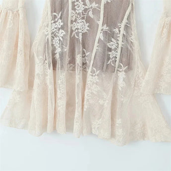 LISSA VINTAGE CREAM LACE CORSET DRESS – SHOPQUEI