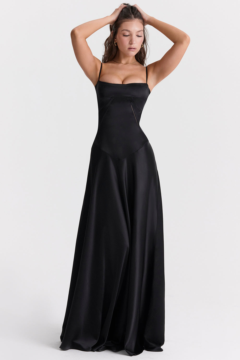 ANABEL BLACK MAXI DRESS – SHOPQUEI