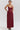 Mirella berry pleated georgette maxi dress Claret